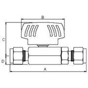 2PC Ball Valve 1000PSI